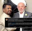 President Anura Kumara Dissanayake Congratulates Lula da Silva on His Election Victory